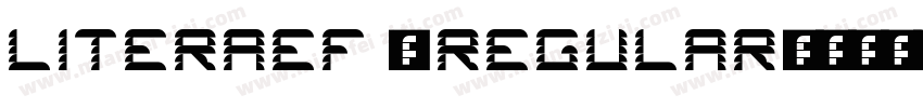 LiteraEF 2 Regular字体转换